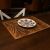 Hermia Wooden Table Mat Set (6 Pieces) Walnut Plane - Walnut 171245712