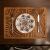 Hermia Wooden Table Mat Set (6 Pieces) Walnut Plane - Walnut 171245712