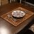 Hermia Wooden Table Mat Set (6 Pieces) Walnut Plane - Walnut 171245712