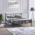 Hanah Home Kétszemélyes Ágykeret Fekete Akın - Fekete 150x200 171245790