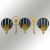 Wallity Metal Wall Hook Multicolor Mihriban 171246239