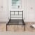 Hanah Home Egyszemélyes ágykeret Fekete Cemre - Fekete 90x200 171248180