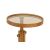 Hanah Home Side Table Walnut Opus Yuvarlak 40 - Walnut 171248163