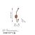 Wallity Metal Wall Hook Copper Rhino-C 171248847