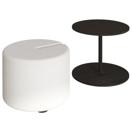 Hanah Home Lerakóasztal Szett Fekete Vexana - Fekete 171249398 - Dohányzóasztal