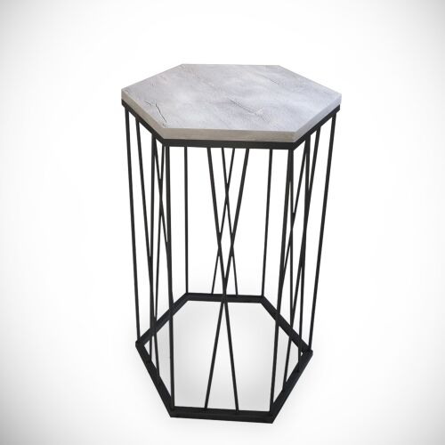 Hanah Home Dohányzóasztal Oak Black Cetrus Deniz - Tölgy 171249525 - Dohányzóasztal