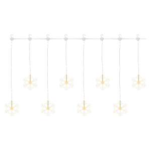 Luminițe LED cu draperie cu fulgi de nea, alb cald, 84 cm, interior, Emos - EMOS Ghirlande luminoase