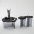 Hanah Home Serenity 2 Dohányzóasztal szett - Antracit Sötétszürke 171250235