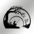 Wallity Decorative Metal Wall Accessory Black Bienvenidos 171251413