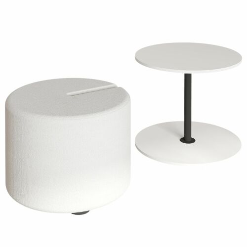 Hanah Home Vexana lerakóasztal szett, fehér 171252034 - Hanah Home
