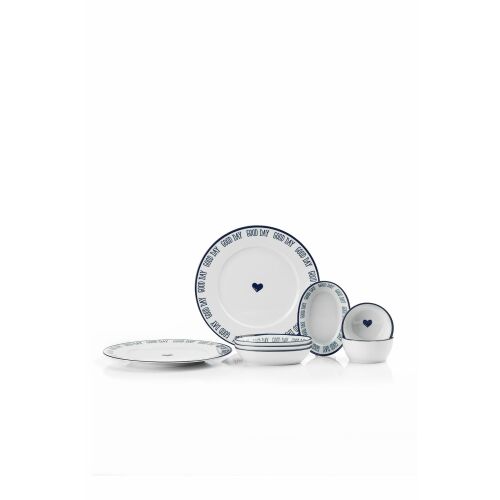 Hermia Breakfast Set (8 Pieces) Multicolor NNLB08KH880823 171252128 - Étkészlet