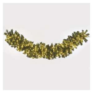 LED Christmas garland with warm white lights - Christmas