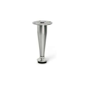 BD-03 állítható bútorláb, króm, 100 mm magasság - Bútorláb