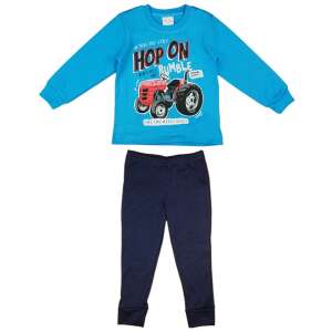 2 részes fiú pizsama traktoros mintával - 122-es méret 45277965 