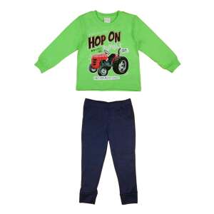 2 részes fiú pizsama traktoros mintával - 122-es méret 45278070 Gyerek pizsamák, hálóingek - Pöttyös - Traktor