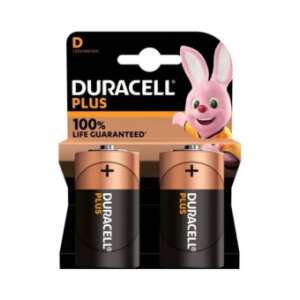 Duracell Plus góliát elem 2 darab 45278759 - Duracell Elem