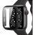 Zbliżenie na etui ochronne DEFENSE 360 Apple Watch 7 41mm w kolorze czarnym