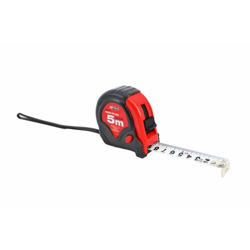 AWTOOLS piros-fekete tekercs mérete 10m x 25mm 171441029 - Mérőszalag