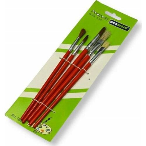 Kefék készlet 5db 171442477 - Iskolai ecset