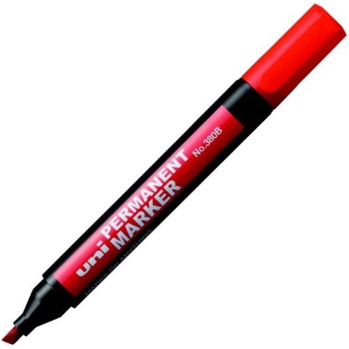 Uni Mitsubishi Pencil Permanent marker UNI 380 PIROS (NO-380CZER.) 171443945 - Alkoholos marker