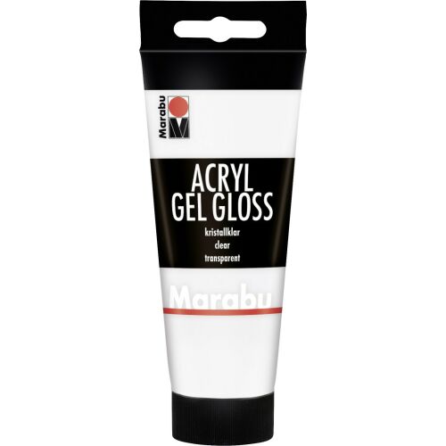 Marabu akril gél - átlátszó kristály 101, 100 ml