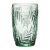 Ambition Palm zöld magas pohár dombornyomott levélmintával, 360 ml