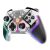 iPega 9666HH Bluetooth RGB játékvezérlő Android, iOS, PS3, PS4, PC, N-Switch készülékekhez élénk RGB világítással és ergonomikus kialakítással, szögből nézve