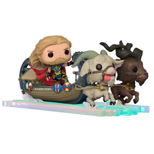 Pop! Rides Super Deluxe Thor Love Thunder Thor With Goat Boat Szobrocska 171522489 - Mesehős figura