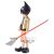 Banpresto Shaman King Tao Ren 16cm figura, 3/4-es elölnézet lándzsával, részletes anime gyűjtemény