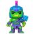 POP ábra Marvel Ragnarok Hulk Exkluzív 25cm, zöld és lila Gladiátor Hulk kalapáccsal, gyűjtői darab