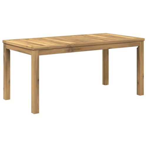 vidaXL Dohányzóasztal Fehér 49 x 100,5 x 45 cm Tömör Akácfa
