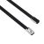 vidaXL Kábel kötél 50 db 4,6 x 150 mm Fekete 171530083