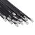 vidaXL Kábel kötél 25 db 4,6 x 250 mm Fekete 171530134