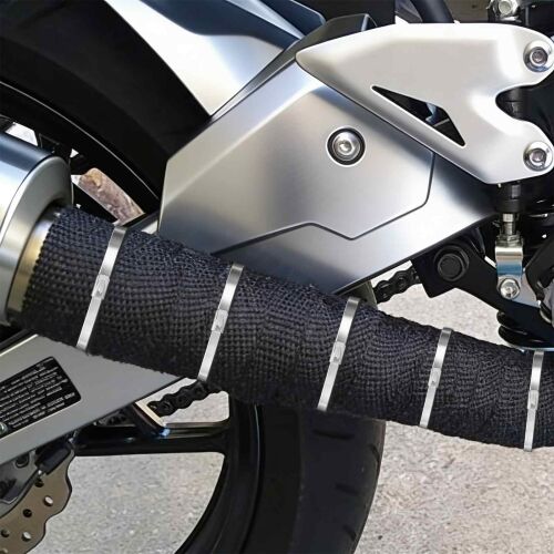 vidaXL Kábel kötél 250 db 7,9 x 500 mm Ezüst 171531247 - Kábelkötegelő