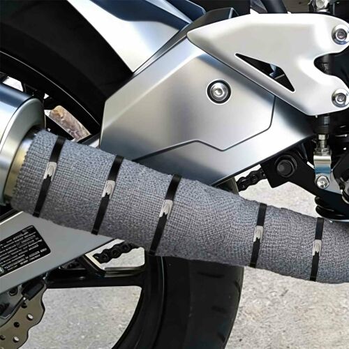 vidaXL Kábel kötél 25 db 7,9 x 800 mm Fekete 171531753 - Kábelkötegelő