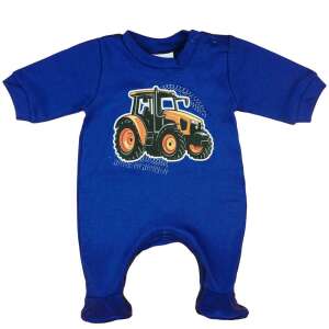 Hosszú ujjú baba rugdalózó traktoros mintával - 80-as méret 45289936 Rugdalózók, napozók - Fiú