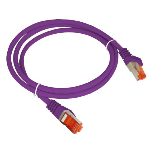 ALANTEC patch kábel cat.6A S/FTP lila 2m LSOH 171578683 - Patch kábel