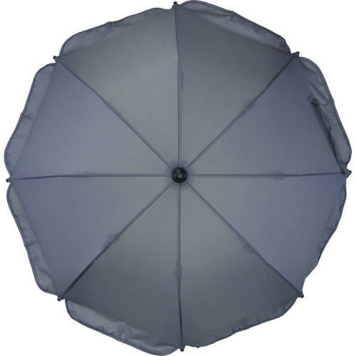 Fillikid Easy-Fit grey stroller umbrella, top view
