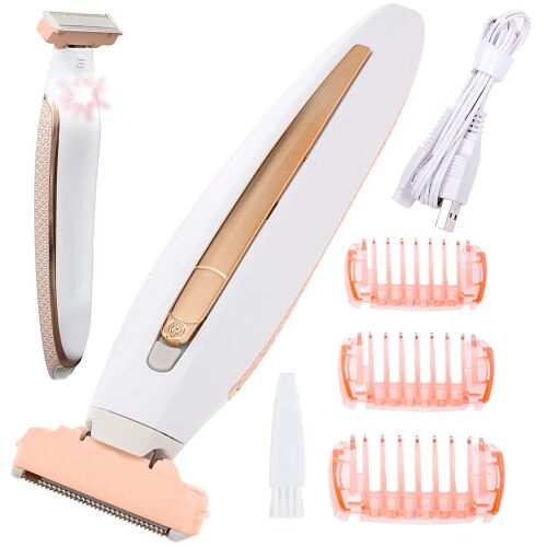 Elegáns LED Epilátor - Női - 3 Cserélhető Fejjel