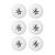 Hermia Plate Set (6 Pieces) Multicolor OVS0011 171718631