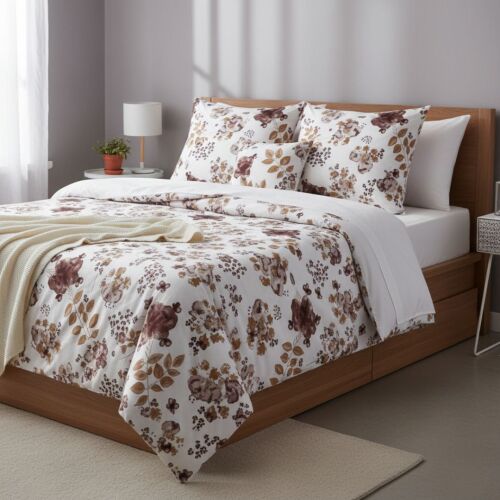 Autumn Bloom flanel ágyneműhuzat – időtlen természetközeli design 3 részes: Kispárna+Félpárna+Paplan 171737416 