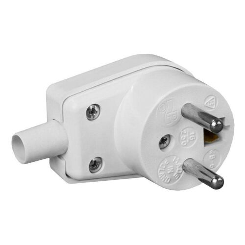 Szögdugó, VIPLAST, 16 A, 250 V, IP20, Fehér