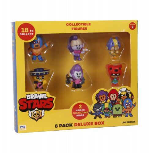 BRAWL STARS S2 FIGURÁK -8 DB DELUXE DOBOZ VER.B 173773104 