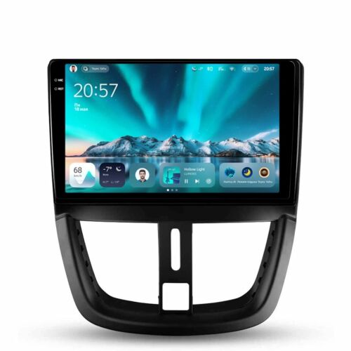 Autó navigáció Teyes CC4 Peugeot 207 2006-2015 6+64GB 9.5" QLED Octa-core 2.7Ghz, Android 4G Bluetooth 5.1 DSP 171775516 - Fejegység