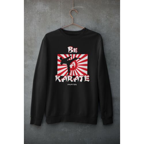 BE A KARATE FIGHTER - környakú pulóver