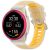 Techsuit - W084 20 mm szíj Samsung Galaxy Watch 4/5/Active 2, sárga 172369621