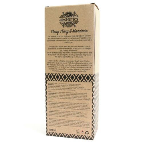 Ylang Ylang és Mandarin Pálcikás Diffúzor 200ml 171808244 - Illatpálca