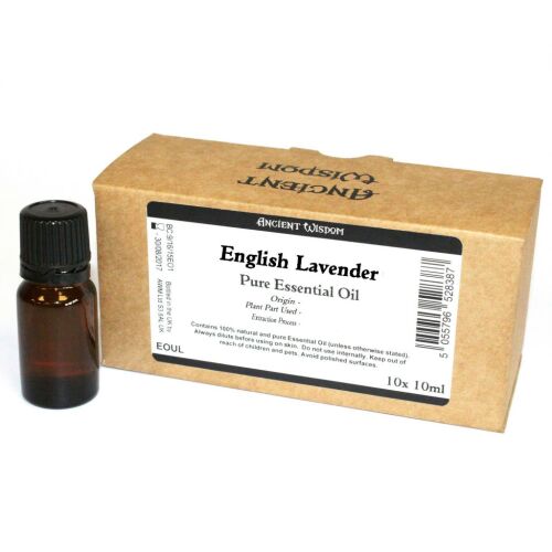 10ml Angol Levendula Illóolaj-ETIKETT NÉLKÜL 171819121 - Diffúzor és Illóolaj