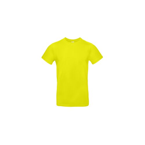 Férfi rövid ujjú póló - B&C #E190 - pixel lime - méret S 171826388 - Férfi ruházat