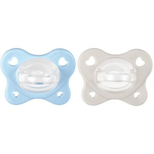 CHICCO PhysioForma® Dual Soft cumik kék 2-6 hónapos, 2 db 171829220 - Cumi